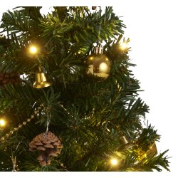 Festligt genanvendeligt minijuletr - Vlg variant