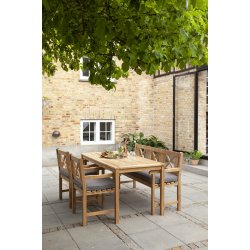 Kronborg/Sofiero formsyet sdehyndest 3 dele. all-weather  3 pers. bnk- og 2 stolehynder