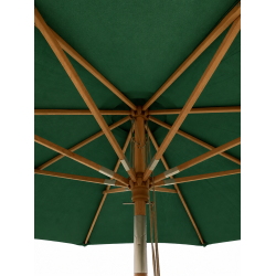 Parasol str. 3x3 meter -  V�lg farve - Vandt�t + Dug har UV30+ solbeskyttelse. Model: Nice
