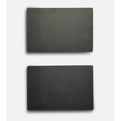 Dkkeserviet i klassisk rektangulrt design - PU lder soft - foldbar - 30x45 cm - Vlg farve