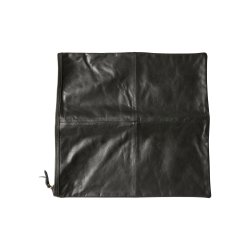 Stilrent l�der pudebetr�k med lynl�s - B40xL60 cm - F�s i flere farver 