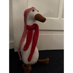 Juleand med hue og trklde - Vlg strrelse