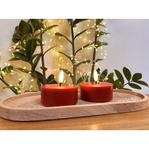 Smarte LED Jumbo Fyrfadslys - Dia. 7 cm