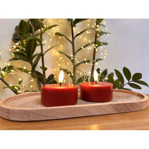 Smarte LED Jumbo Fyrfadslys - Dia. 7 cm