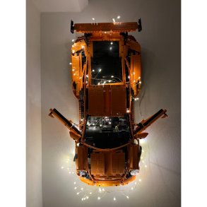 Sm lavenergi LED klynge lyskde med batteriboks - vlg strrelse - 1-3 meter