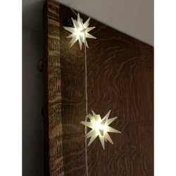 3D stjerne lyskde 10 LED - Batteri