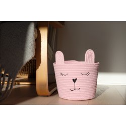 Sde bomuldskurve st med 3 stk. nuttede ansigter og sm rer - Fs i flere varianter!