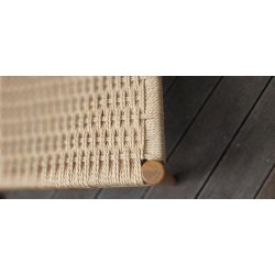 Stilfuld skammel i Eg fra Dacore -  Ml35X35XH45 cm