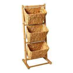 Reol med 3 vandhyacit kurve. MODERNE REOL I L�KKER KVALITET!!