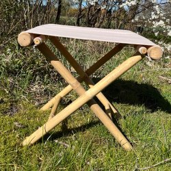 BANO Bambus Skammel  Naturlig Lethed med Bredygtigt Udtryk