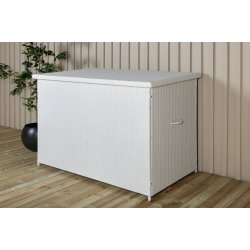 Vedligeholdelsesfri hyndeboks i UV-beskyttet polyrattan 150x100 cm - Model: Amazon - Vlg farve