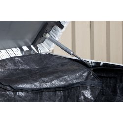 Vedligeholdelsesfri hyndeboks i UV-beskyttet polyrattan 150x100 cm - Model: Amazon - Vlg farve