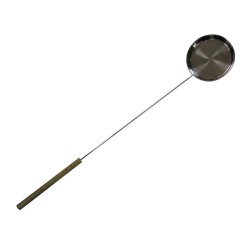 DAN GRILL b�lpande i rustfrit st�l �22 cm med 120 cm langt skaft
