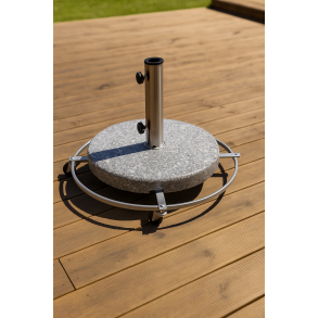 Rullevogn til parasolfod  53 cm