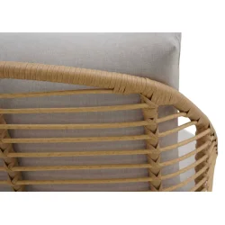 Skagen Lounges�t fra ENVY - Eksklusivt og vedligeholdelsesfrit 4-delt lounges�t i naturlook med All-weather hynder
