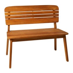Brnebnk 2-personers bnk i akacie tr - Model: Tokyo
