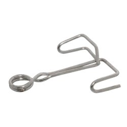 Alsidig saftkoger 8L i rustfrit stl 3 sektioner med lg og damphul inkl silikoneslange og klemme