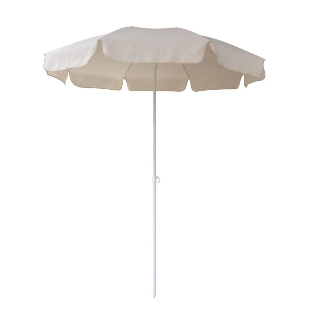Altanparasol m/ Tilt - Natur - 180 cm - i parasoller til
