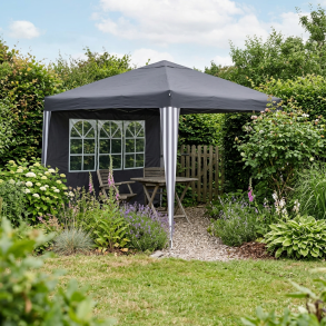 Easy-Up Pavillon 3x3 m | Flere farver | Foldbar med b�retaske (Sidev�gge medf�lger ikke men kan tilk�bes)  