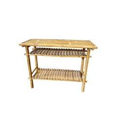 Bambus sidebord str. 100x40 cm H: 75 cm