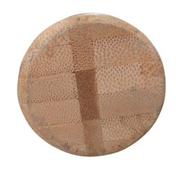 Naturfarvet parasol med bambus stok. : 3 M  - Vandtt + Dug har UV30+ solbeskyttelse. Model: Milano