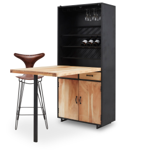 Ripasso barskp med utfllbart bord i mangotr