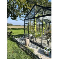 Lkkert bed hegn str.: L40x H20 cm. UV-beskyttet plast hvid eller gr. TILBUD P 24 stk. = 9,6 meter