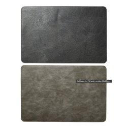 Sort/oliven dkkeserviet. 30x45 cm. Som kan vendes og bruges p begge sider med forskellige farver.