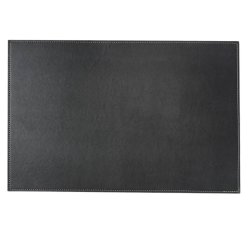 Dkkeserviet i firkantet design - Fremstillet i PU Lder - ikke foldbar - 30x45 cm - vlg farve