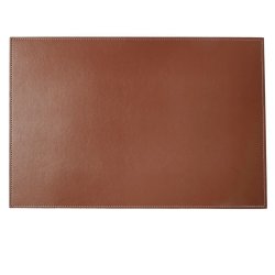 Dkkeserviet i firkantet design - Fremstillet i PU Lder - ikke foldbar - 30x45 cm - vlg farve