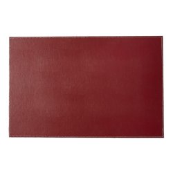 Dkkeserviet i firkantet design - Fremstillet i PU Lder - ikke foldbar - 30x45 cm - vlg farve