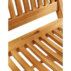 Foldestol med armln BOSTON GOLD TEAK