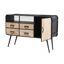 Barolo sknk - fire skuffer, en hylde og rum med lge