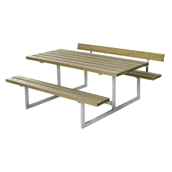 Bordbnkest i tr med et rygln - vlg farve