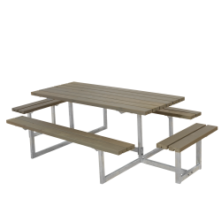 Bordbnkest med ekstra siddepladser i nletr - 8 personer - vlg farve