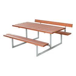 Bordbnkest i tr med et rygln - vlg farve