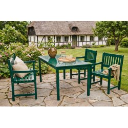 Brighton havem�bels�t gr�n - Bord, b�nk og to stole