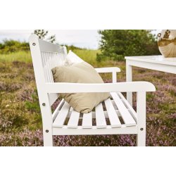 Brighton havem�bels�t hvid - Bord, b�nk og to stole