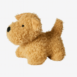 Drstopper plyshund til brnevrelset, kontoret eller andre steder - 100% Polyester- Vlg variant