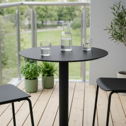 Rundt Cafebord �70 cm. MODERNE CAFEBORD PERFEKT TIL DIN UDEND�RS INDRETNING!!