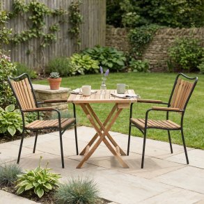 Mondena caf�set med f�llbord - V�lj f�rg p� stolen