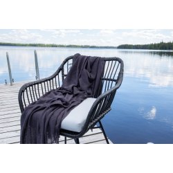 Vedligeholdelsesfrit cafest med bord og 2 stole inkl. all weather hynder - Vlg farve