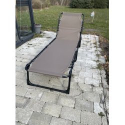 Ltt hopfllbar solstol med 4 olika rygglgen - Modell Rosa