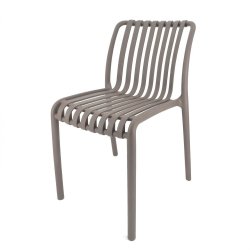 Stabelstol uden arml�n i vedligeholdelsesfri i UV-beskyttet st�bt plast. Model: Lillian - V�lg farve