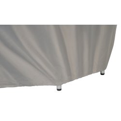 100 % Vandtt polyester overtrk til dit runde havembelst - Flint gr - 180H85CM - Model: Karin