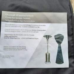 Lux Overtrk til terrassevarmer