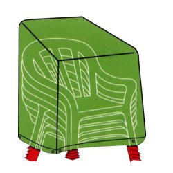 100% vandt�t cover til havestole i gr� - 68x68x105 cm - Passer til 4 stole 