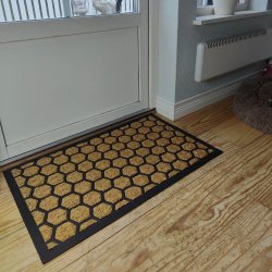 Bikube Drmtte i gummi og kokos vellegnet til alt vejr - 45 x 75 cm - Fs i flere former