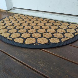 Bikube Drmtte i gummi og kokos vellegnet til alt vejr - 45 x 75 cm - Fs i flere former