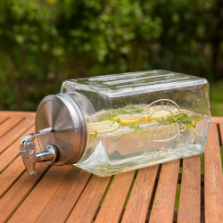 3L saftdispenser m. simpelt og lkkert design - perfekt til kleskabet!